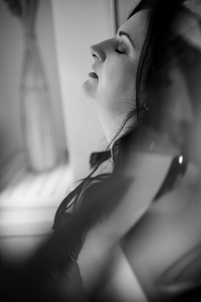 e portrait photo boudoir à METZ, femme lingerie 